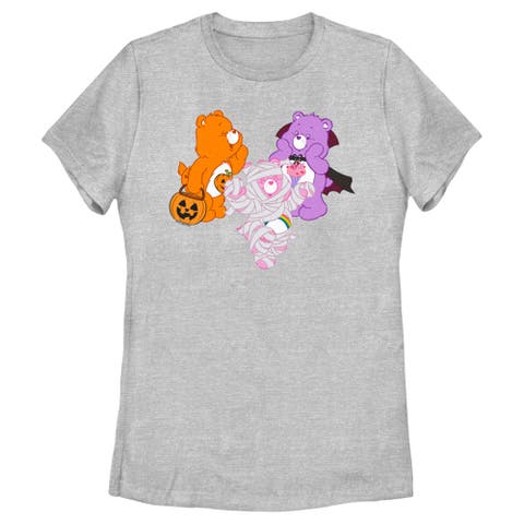 Women's Care Bears Halloween Bears  Graphic T-Shirt