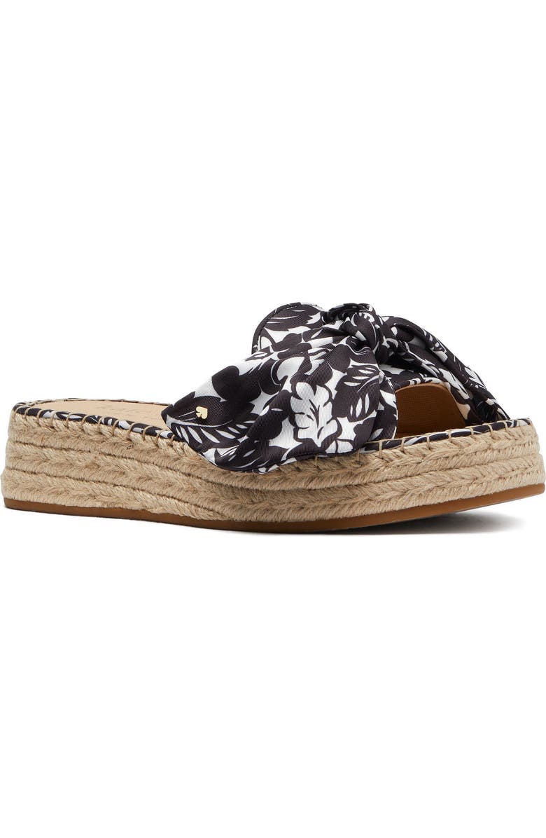 Kate Spade New York lucie espadrille platform slide sandal, Main, color,