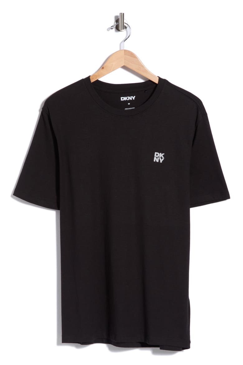 Irmin Knit T-Shirt, Alternate, color, BLACK