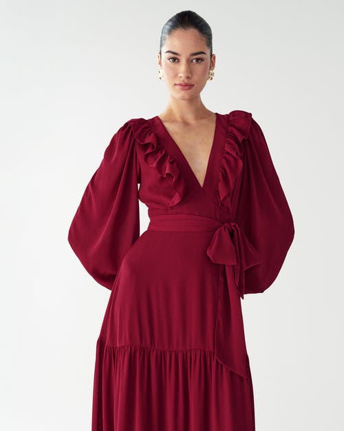 Willa Tylah Maxi Dress In Red