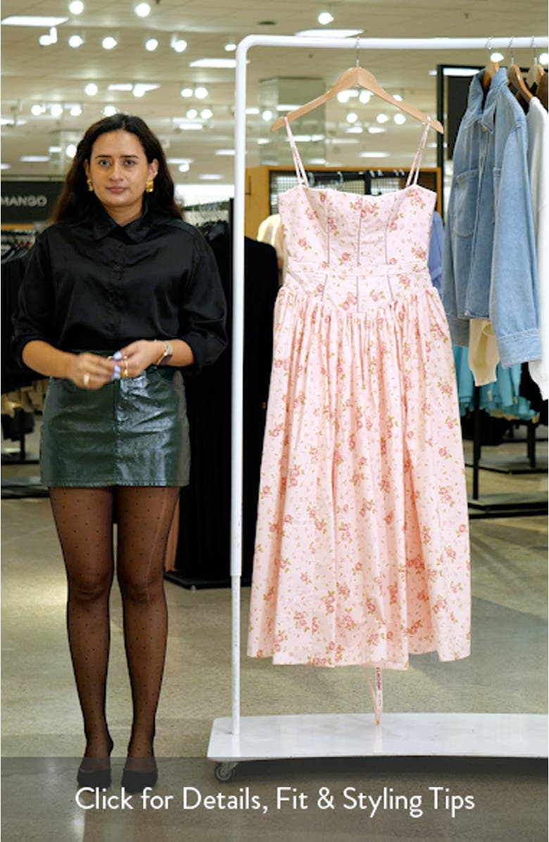 Ysabella Floral Maxi Sundress, sales video thumbnail