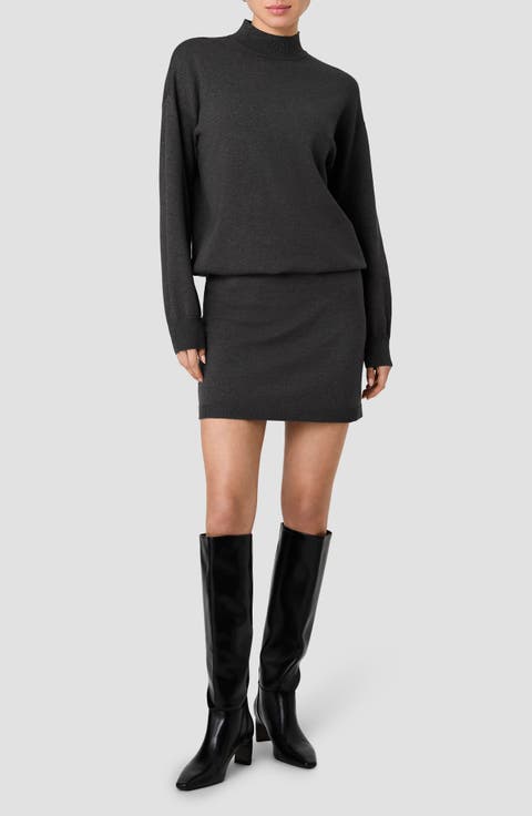 Cosysoft Long Sleeve Blouson Minidress