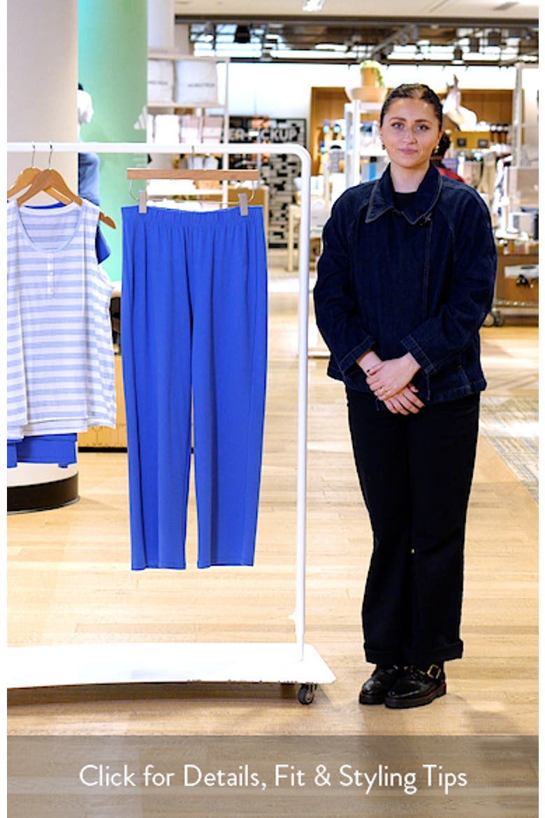 Pull-On Organic Cotton Ankle Pants video