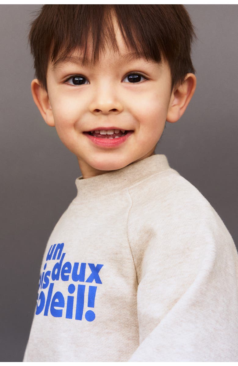 H&M Cotton Sweatshirt, Alternate, color, 