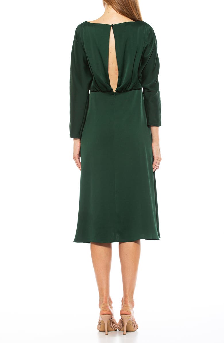 Alexia Admor Ellie Boatneck Dolman Fit And Flare Dress, Alternate, color,