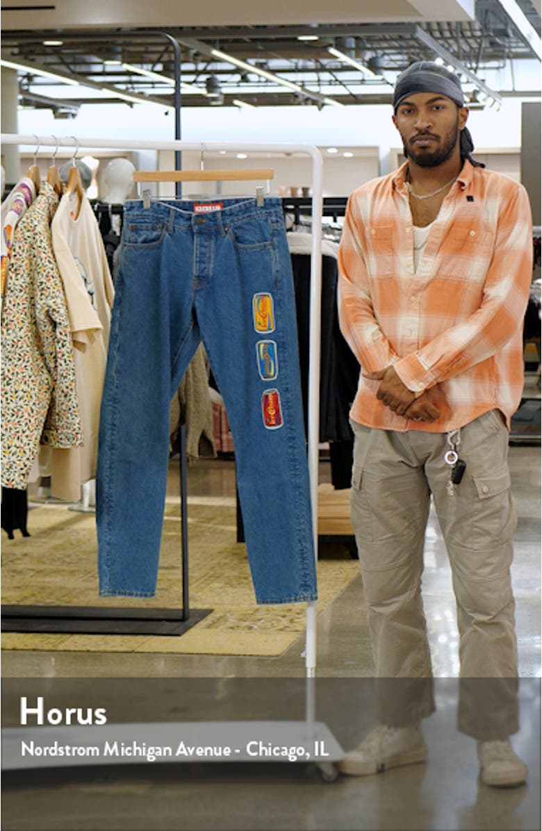 Fountain Patchwork Nonstretch Jeans, sales video thumbnail