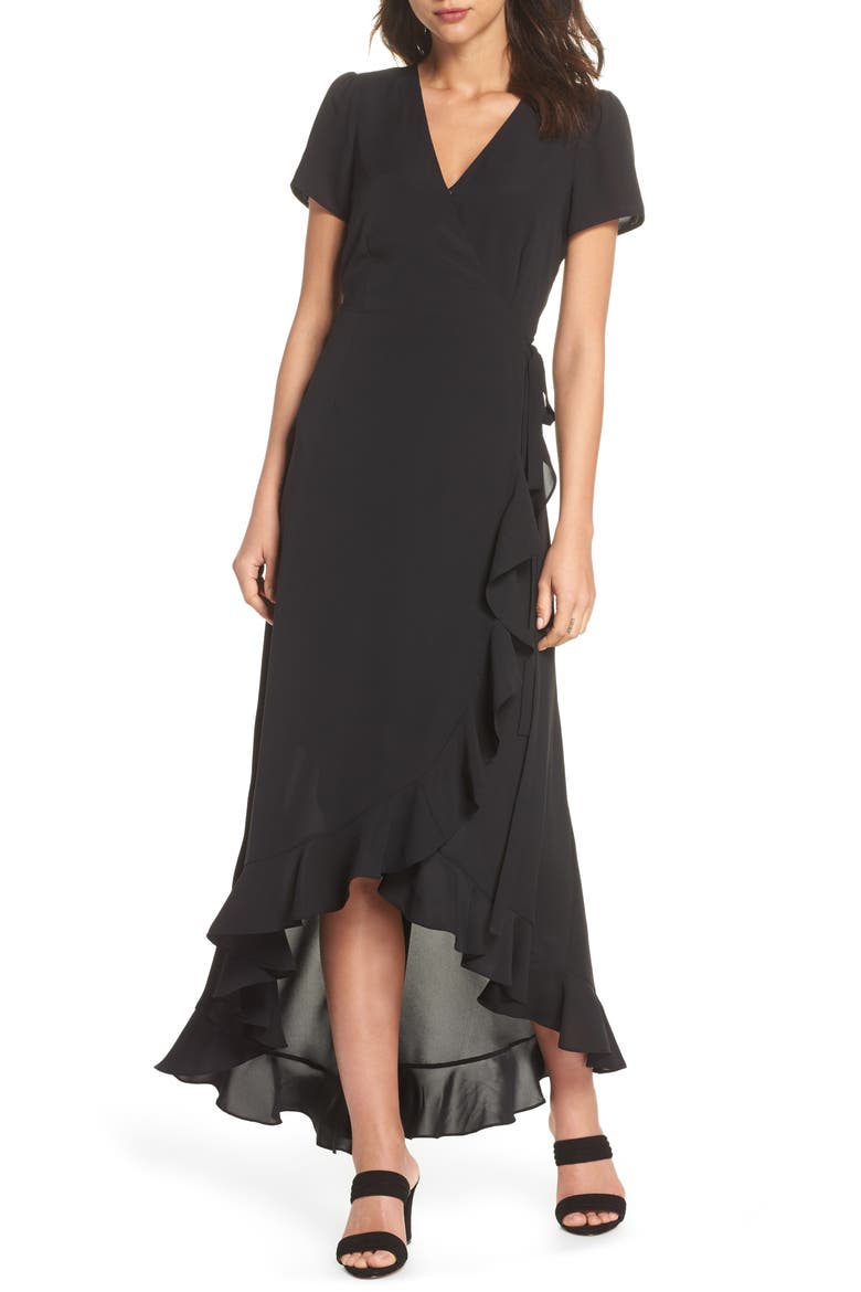 Madge Ruffle Wrap Maxi Dress (Nordstrom Exclusive) video