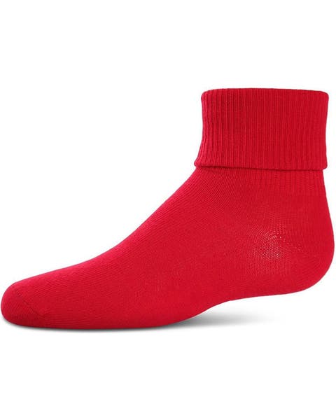 Ribbed Triple-Roll-Cuff Ankle Sock (Toddler, Little Kid & Big Kid)