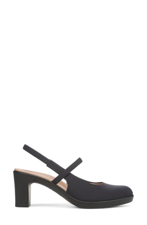 Lifestride Evoke Slingback Mary Jane Platform Pump In Blue
