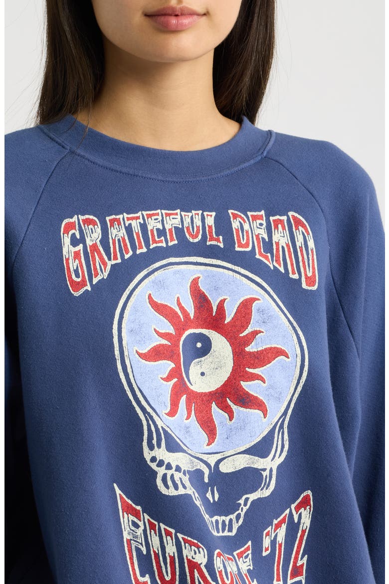 Grateful Dead Europe 72 Graphic Sweatshirt, Alternate, color, WASHED INDIGO