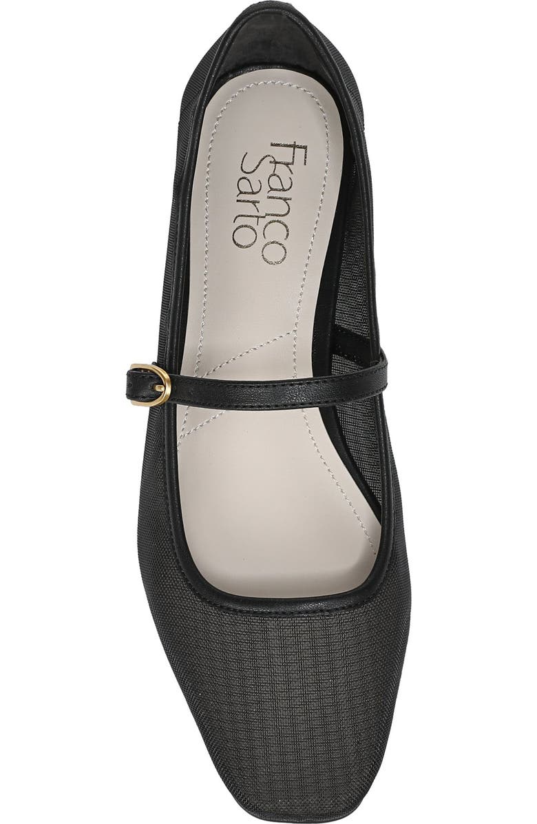 Franco Sarto Valie Mary Jane Flat, Alternate, color, Black