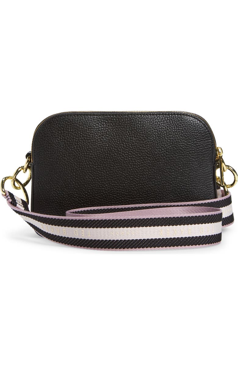 Ted Baker London Amerrah Branded Strap Leather Crossbody Bag, Alternate, color,