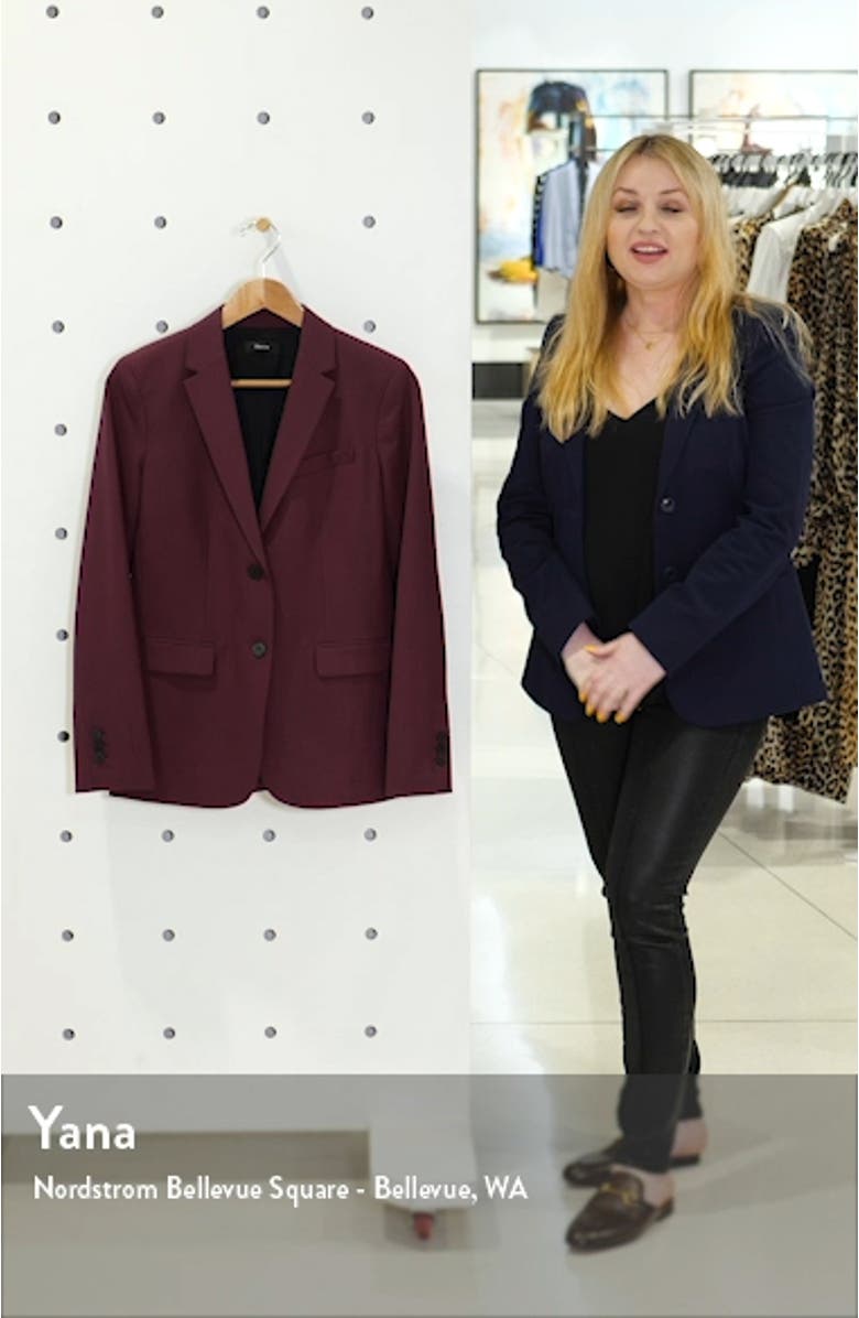 Classic Stretch Wool Jacket, sales video thumbnail