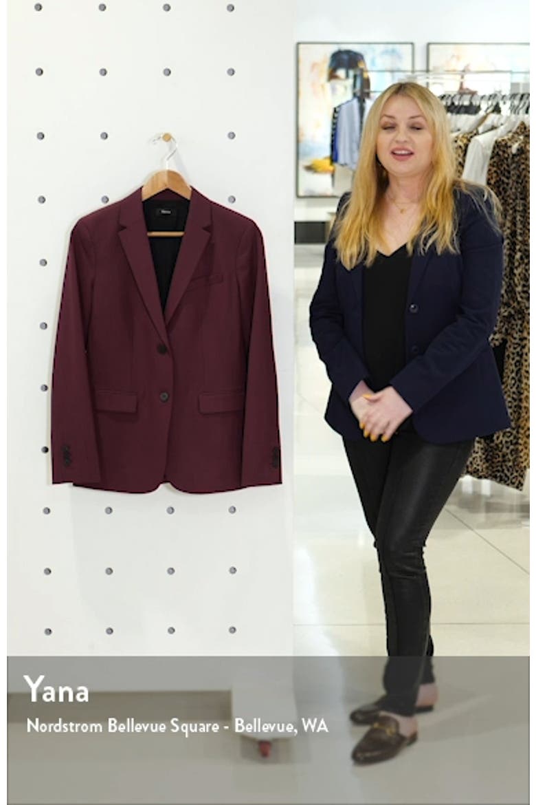 Classic Stretch Wool Jacket video
