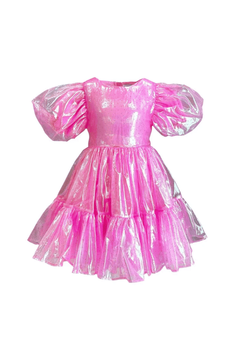 Crystal Pink Hologram Dress