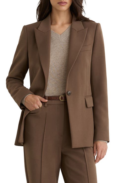 Gabi Peak Lapel Blazer