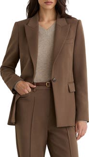 Reiss Gabi Peak Lapel Blazer