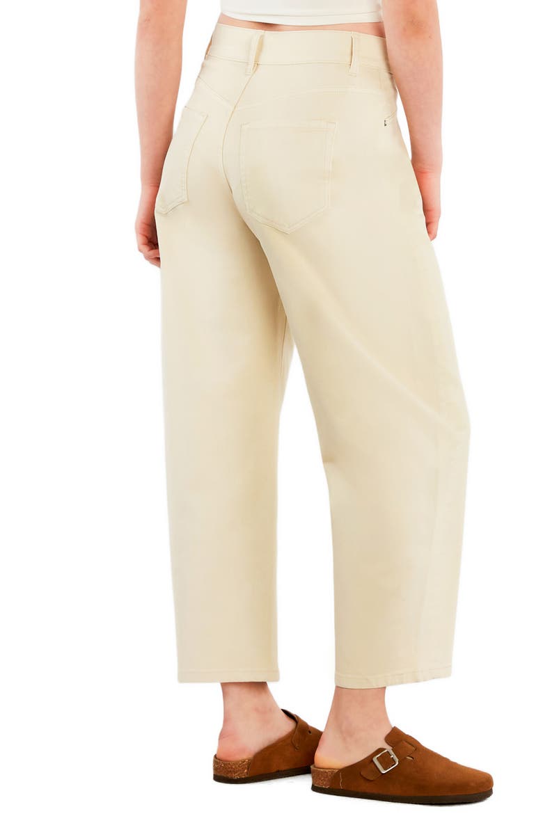 Relaxed Barrel Jeans, Alternate, color, ALMOND MILK