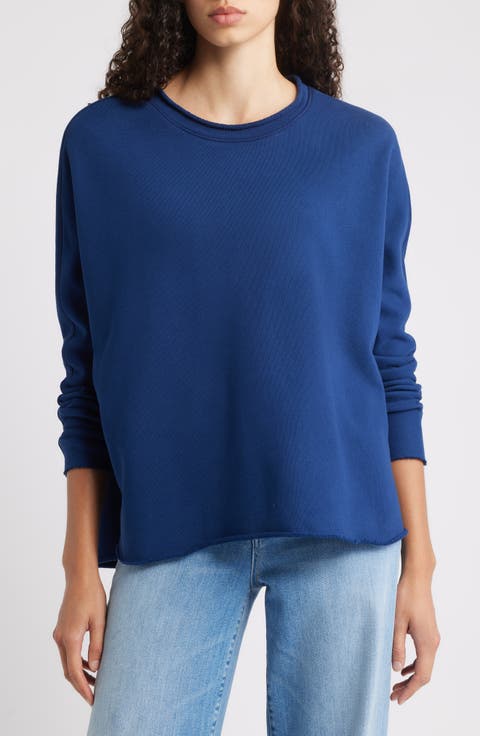 Anna Long Sleeve Capelet Sweatshirt