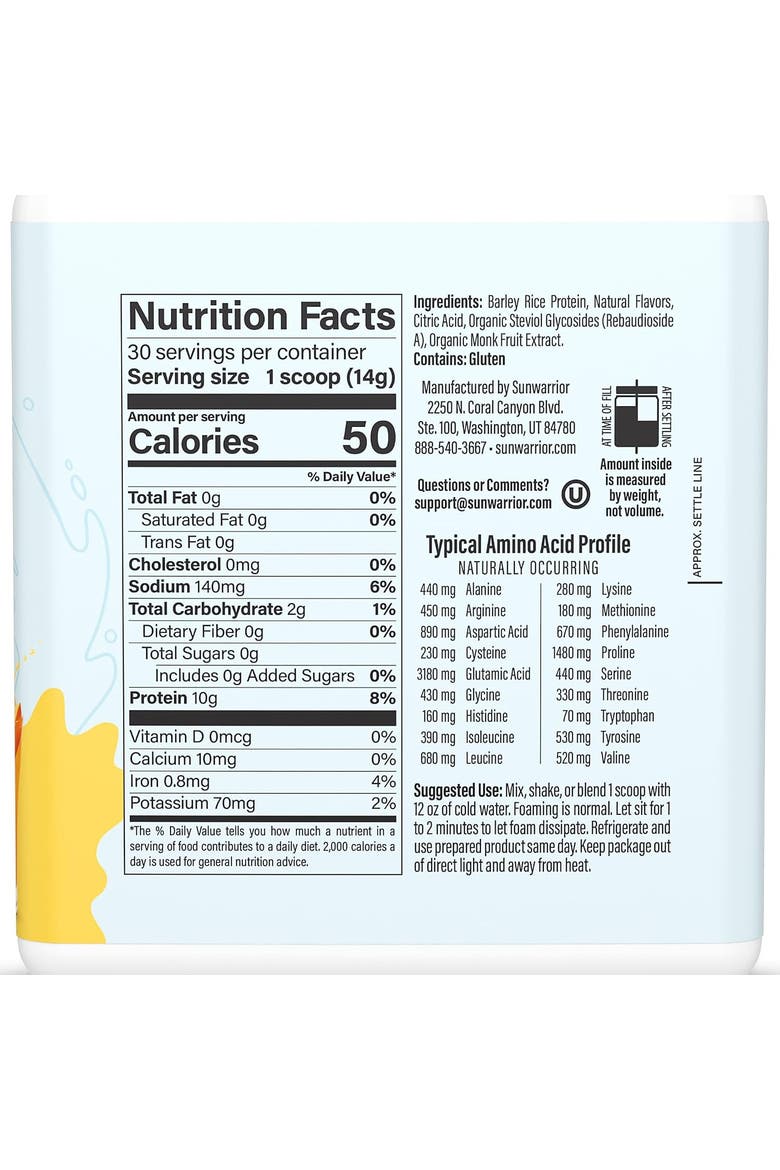 Clear Protein Refresh Powder, 420gm, Alternate, color, Peach Mango