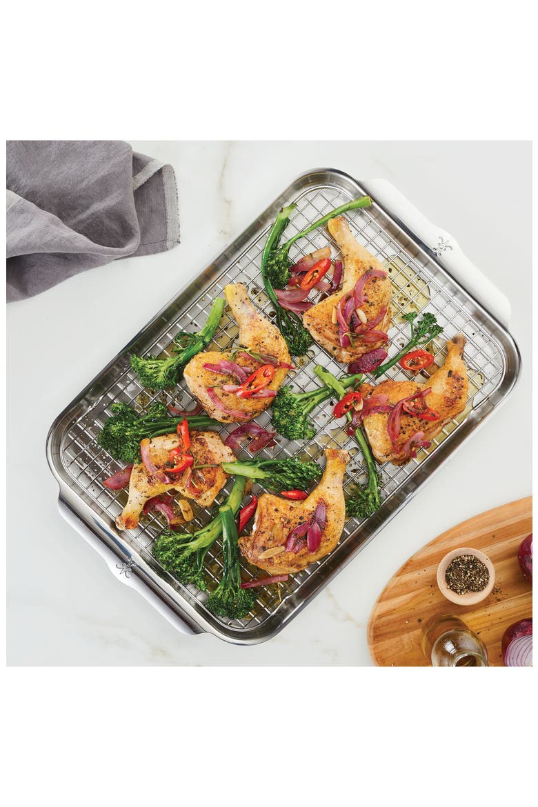 OvenBond 5-Piece Stainless Steel Baking Set, Alternate, color, STAINLESS STEEL