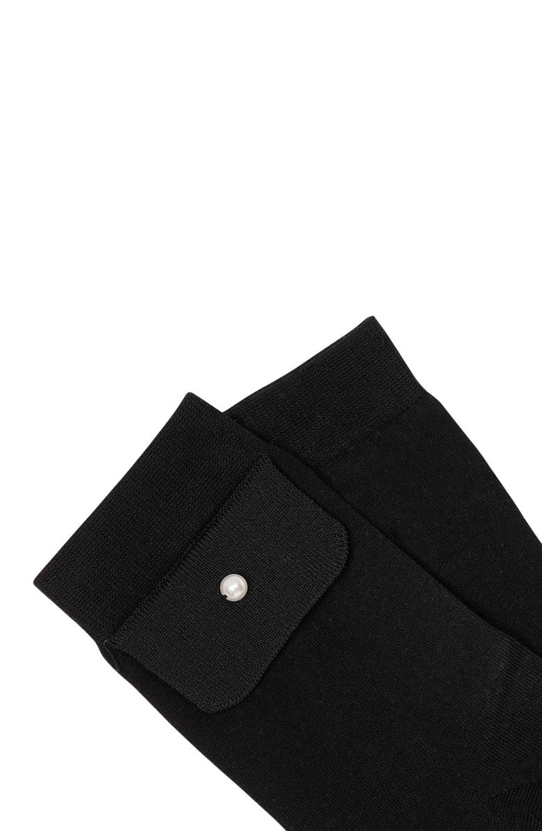 SANDRO Socks with bead detail, Alternate, color, 