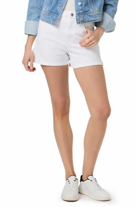 PAIGE Dani High Waist Denim Shorts