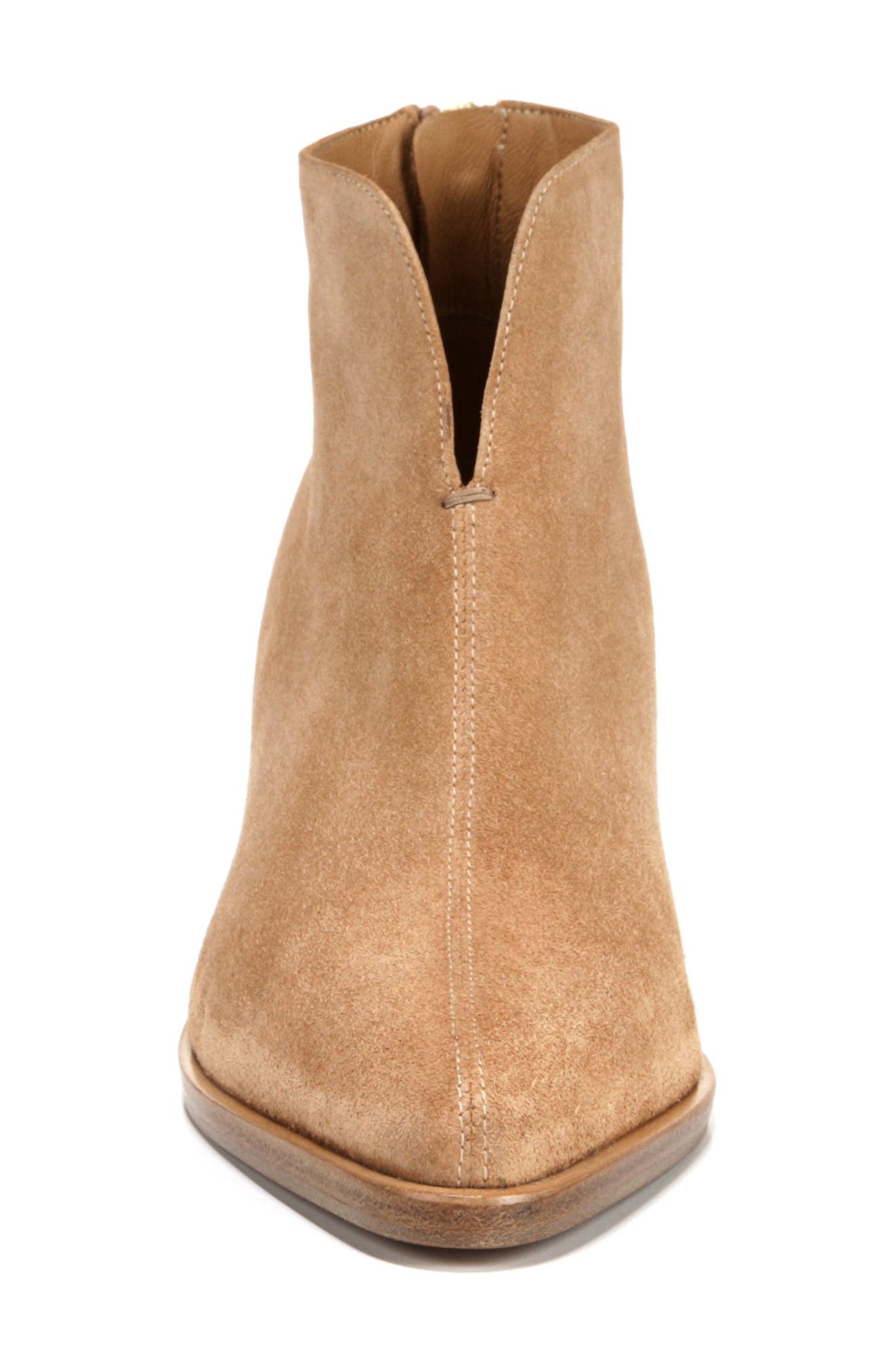 Havana Notch Bootie, Alternate, color, ROASTED CASHEW SUEDE