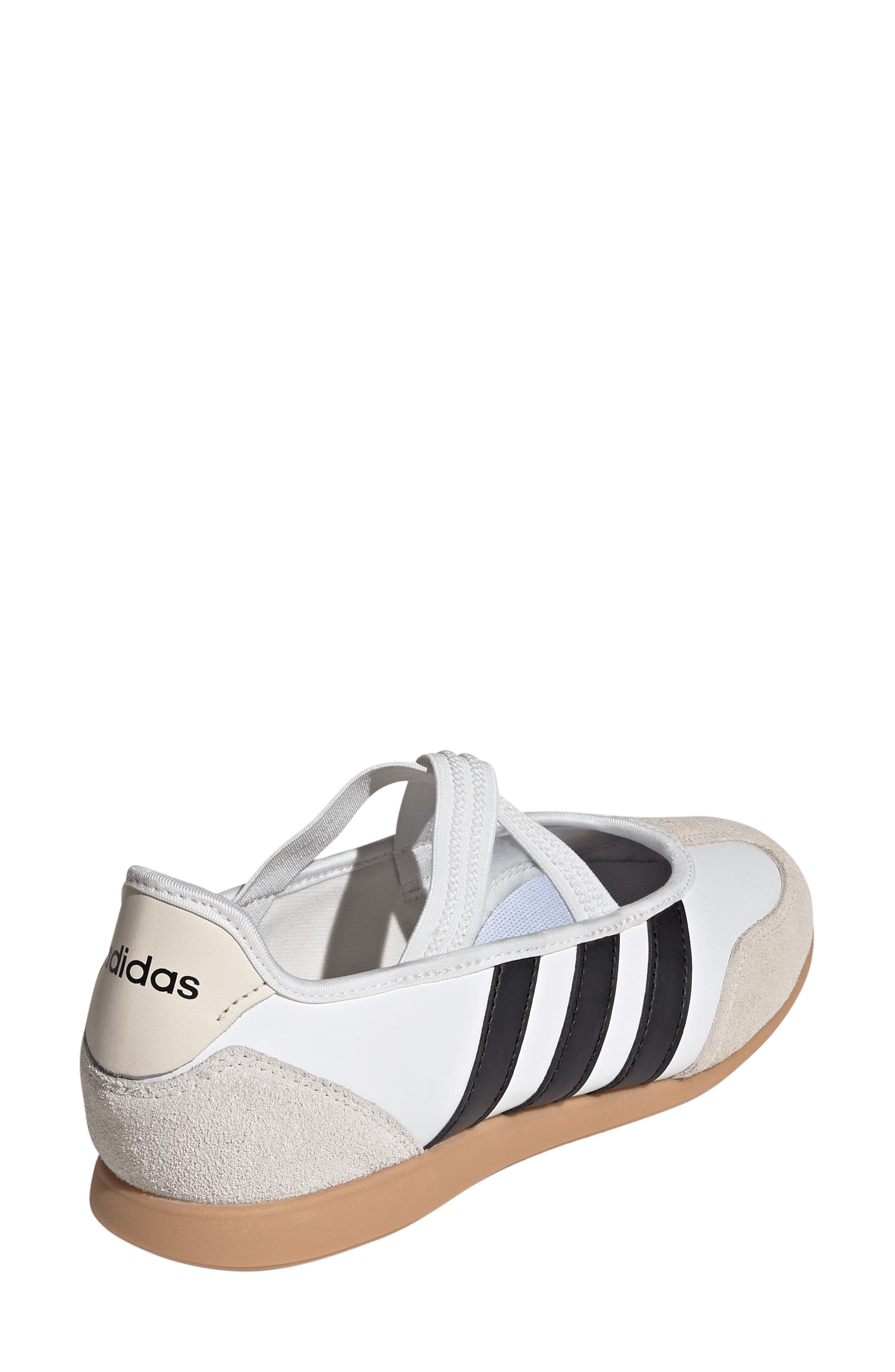 Barreda Mary Jane Flat, Alternate, color, CORE WHITE/ CORE BLACK/ GUM 3