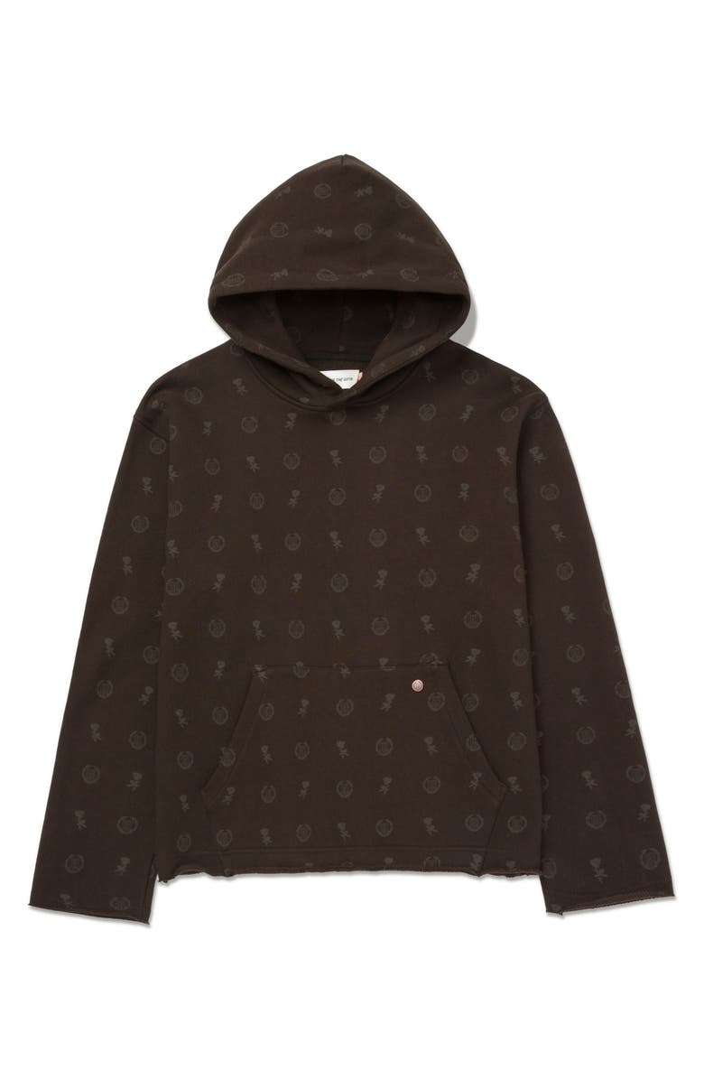 HONOR THE GIFT Raw Edge Cotton Hoodie, Alternate, color, 