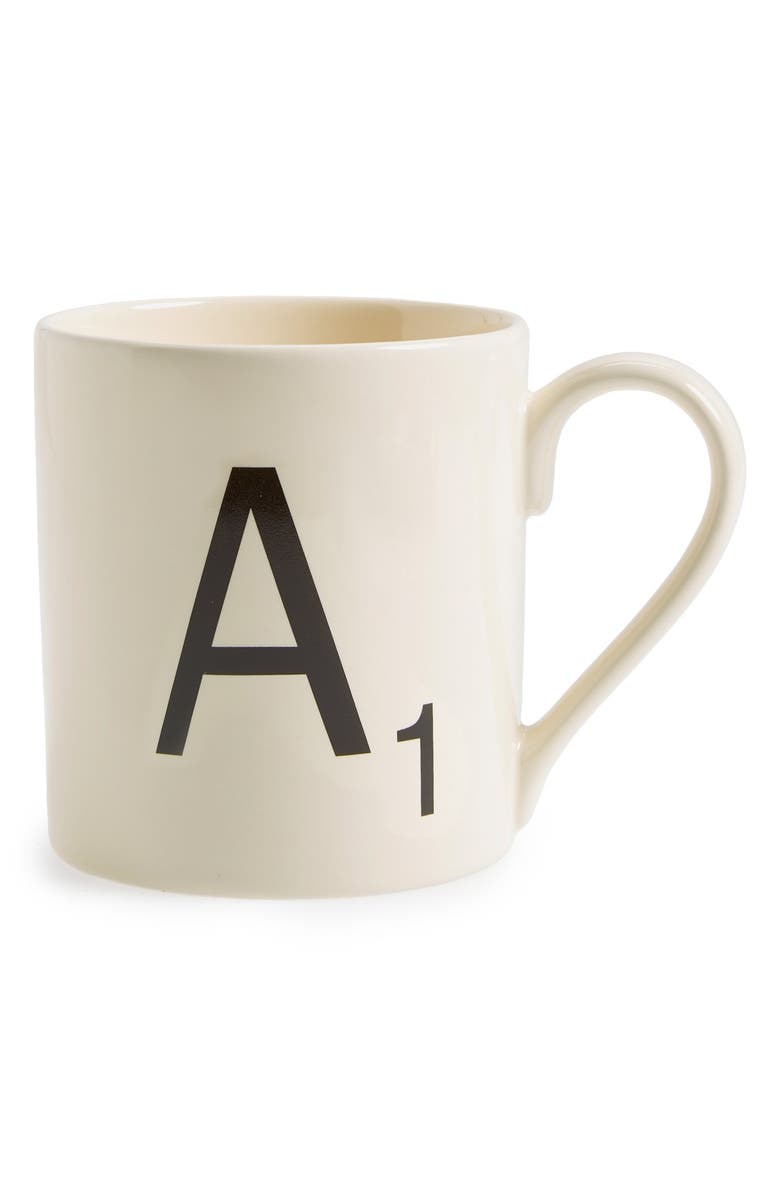 Wild & Wolf Wild and Wolf 'Scrabble<sup>®</sup>' Coffee Mug, Main, color,