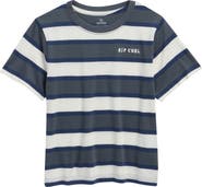 Rip Curl Kids' Surf Stripe Cotton T-Shirt
