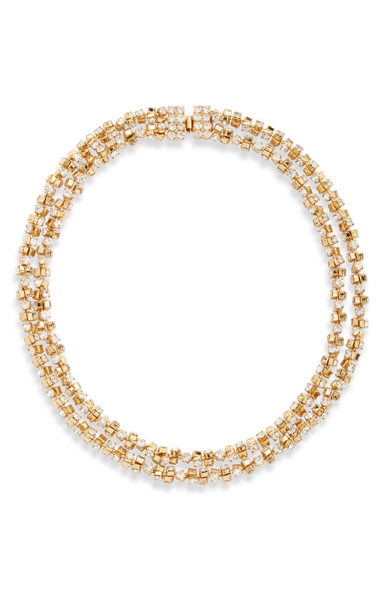 Gas Bijoux Trevise Layered Necklace, Main, color, Gold