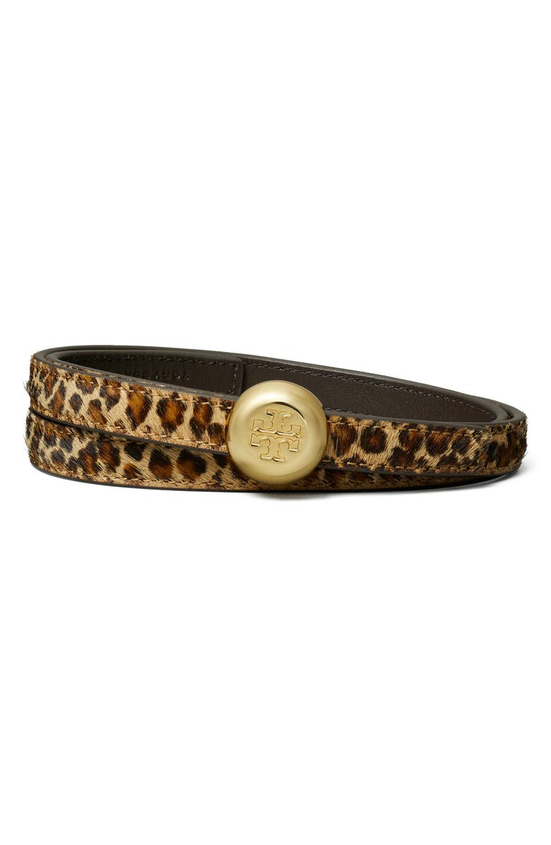 Tory Burch Romy Reversible Belt, Main, color, Haircalf / John Coco