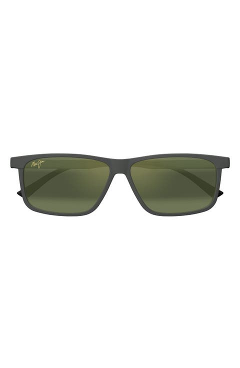 Pulama 53mm PolarizedPlus2® Rectangular Sunglasses