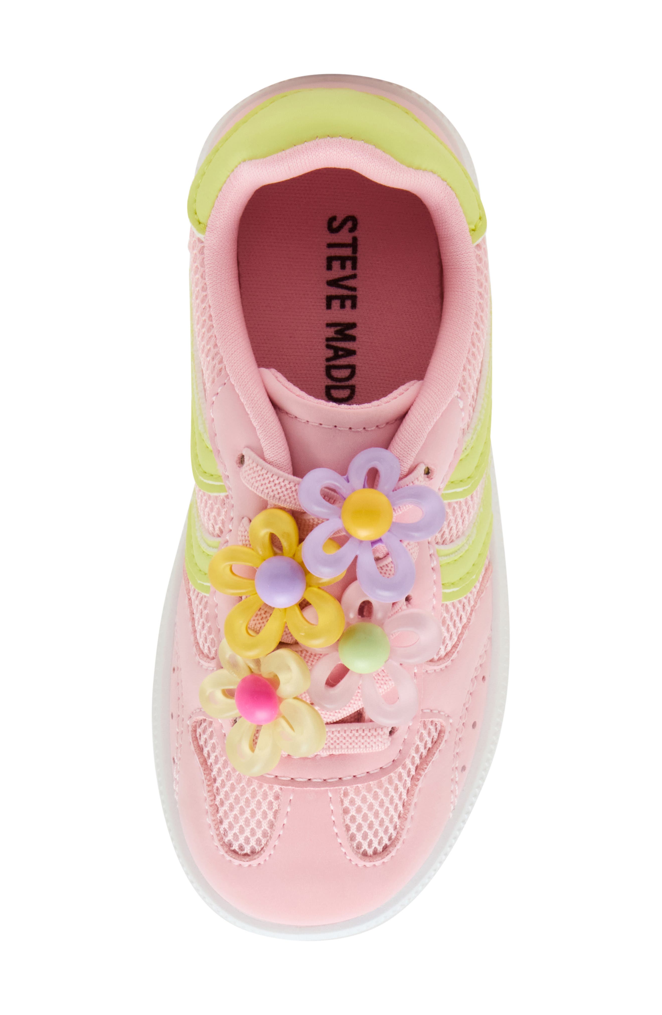 Steve Madden Kids' Cosmo Sneaker, Alternate, color, Pink/ Multi