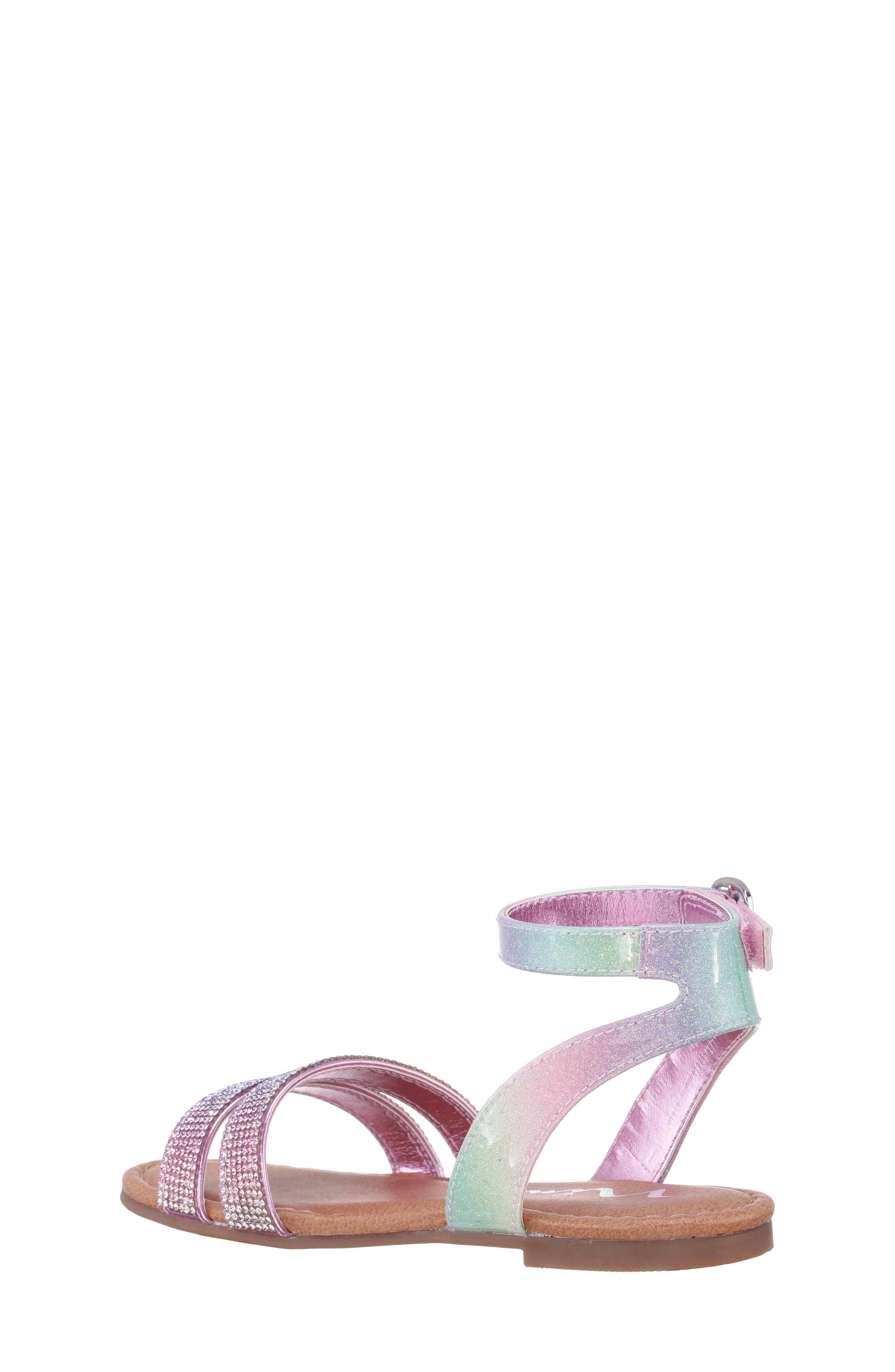Nina Kids' Cameena Ankle Strap Sandal, Alternate, color, Pastel Rai