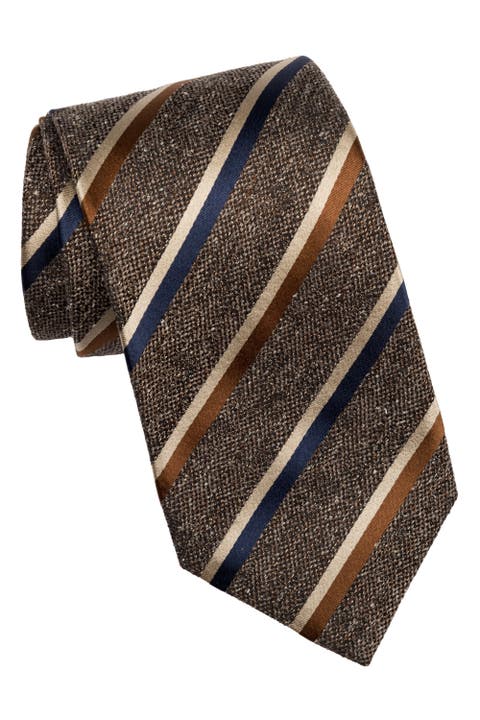 Velletri - Extra Long Silk Jacquard Tie for Men
