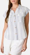 Blu Pepper Stripe Shirt