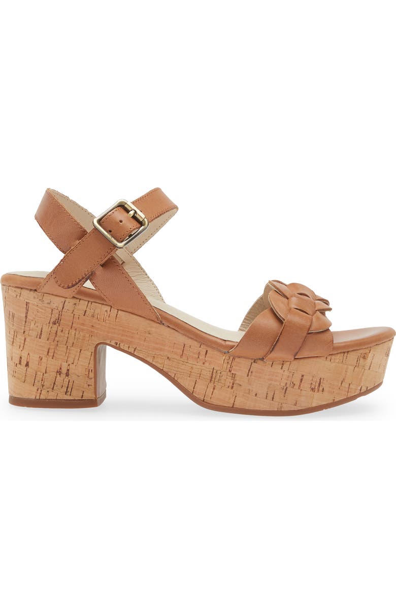 Chocolat Blu Glenda Platform Sandal, Alternate, color, Whiskey Leather