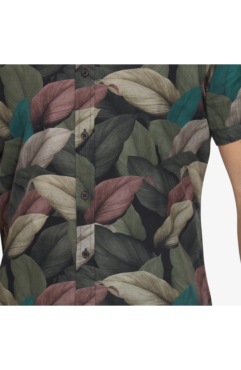 Vustra Tropical Escape Button Down Shirt, Alternate, color, 