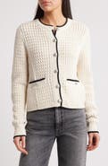 rag & bone Daria Textured Cotton Blend Cardigan