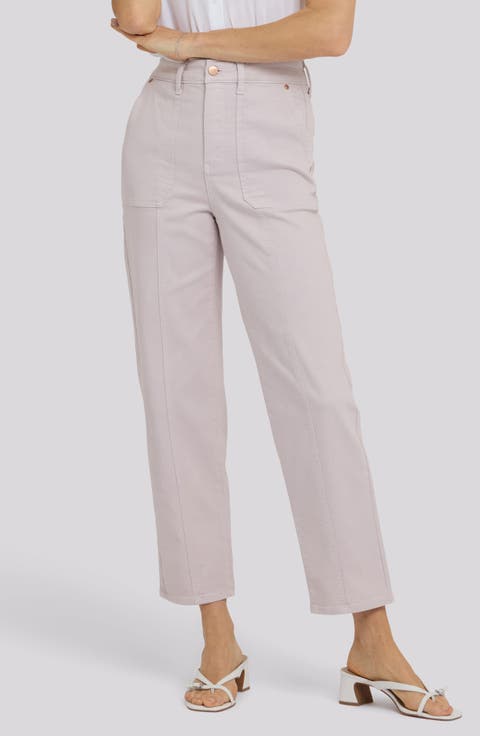 Kasey Ankle Stovepipe Utility Jeans (Mistletoe)