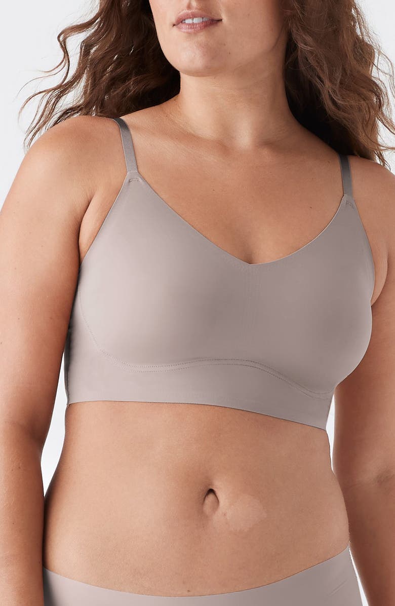 True & Co True Body Lift Triangle Bra, Main, color, Mink