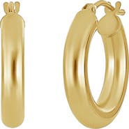 Bony Levy Essentials 14K Gold Smooth Hoop Earrings