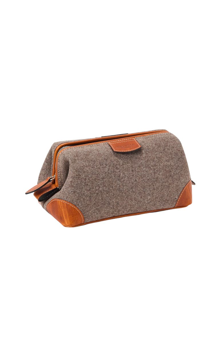 Robert Talbott SIMPSON LODEN DOPP KIT, Alternate, color, Gray