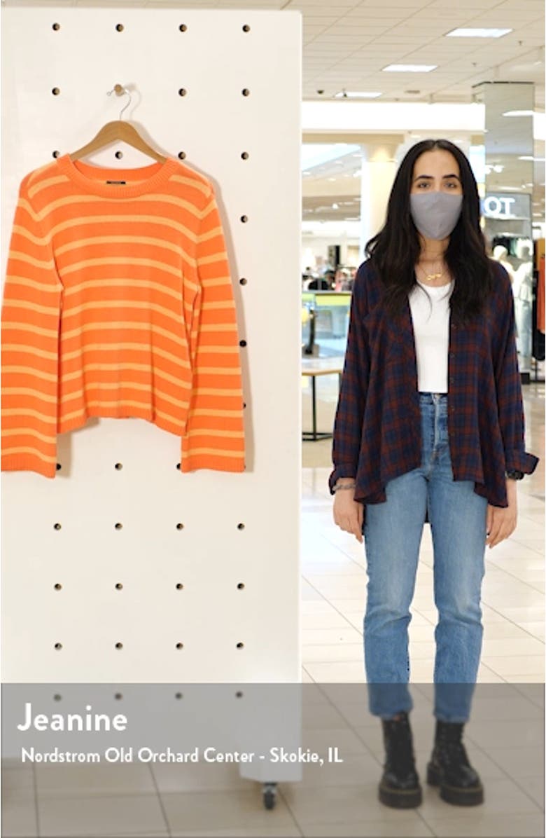 x Atlantic-Pacific Oversize Stripe Sweater, sales video thumbnail