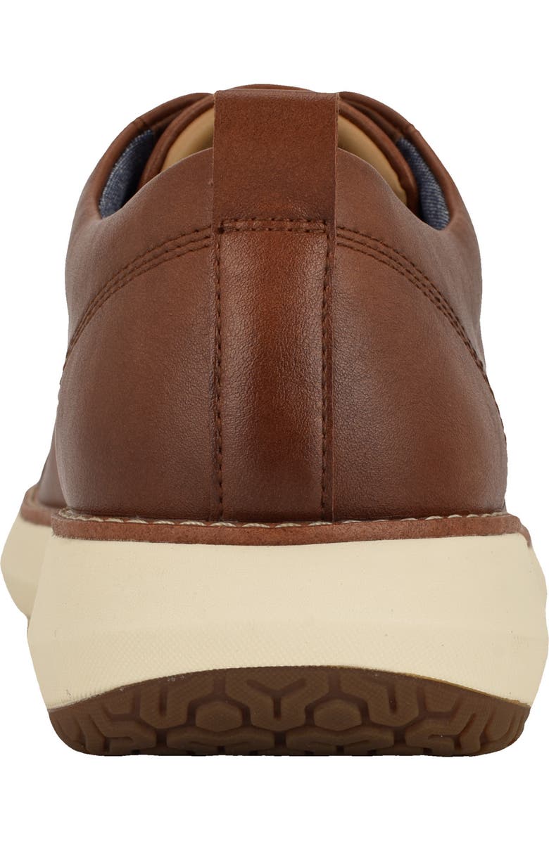 Tommy Hilfiger <p>Fader Faux Leather Cap Toe Derby (Men)</p>, Alternate, color, Medium Brown