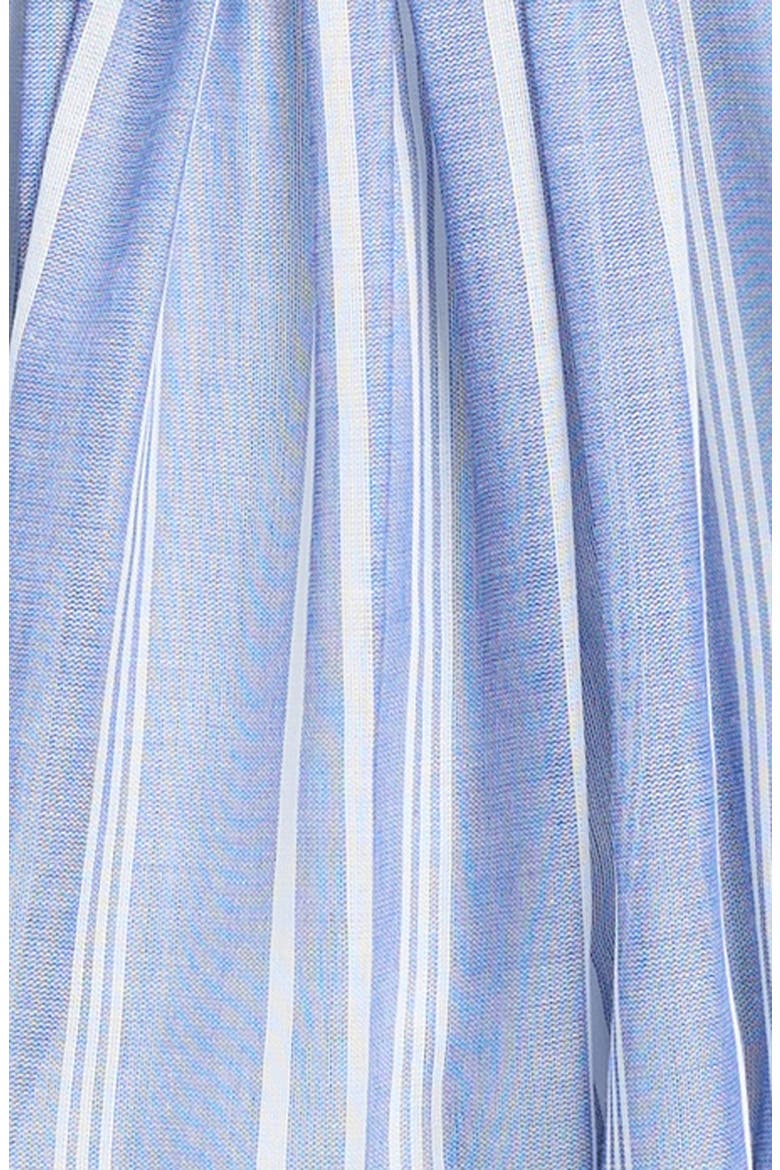 Kids' Terrie Stripe Chambray Dress, Alternate, color, BLUE