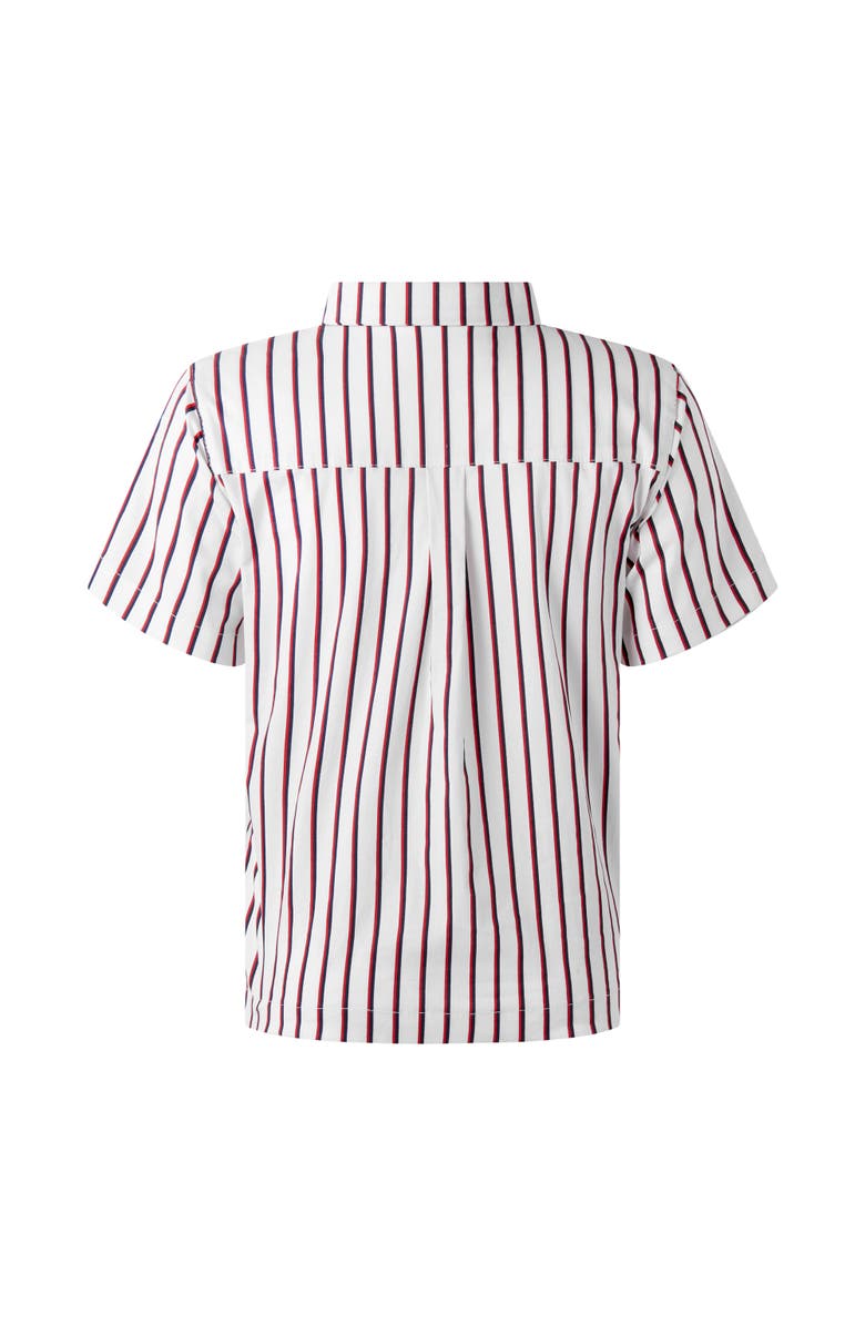 Rachel Riley Stripe Shirt, Alternate, color, Ivory